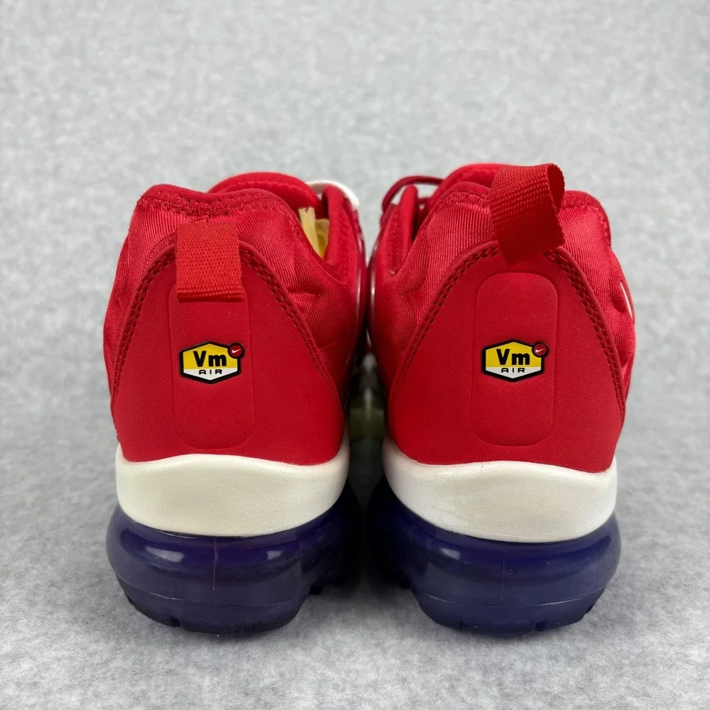 Nike Air VaporMax Plus Men 8.5 Red Blue White USA Firecracker Running 924453-601